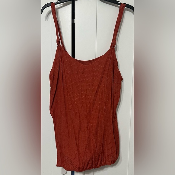 Rust Orange Sleeveless Dress - Picture 1 of 4